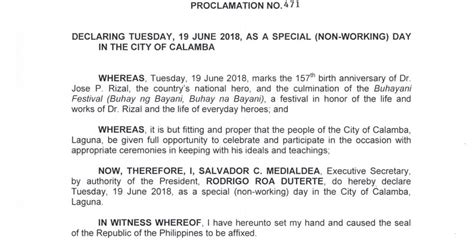 june 19 2024 holiday philippines laguna|An Act Declaring June 19 of Every Year a Special Nonworking .